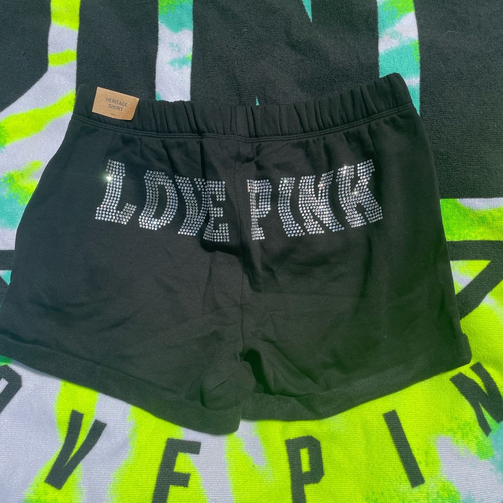 Victoria’s Secret PINK Bling Shorts NEW VS PINK NWT
